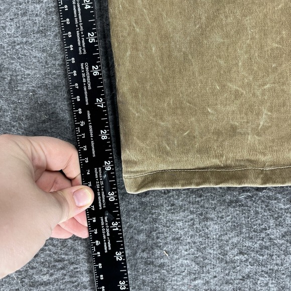 Kuhl Ryder Pants Mens 40x30 Brown Vintage Patina Dye Canvas Gorpcore Hiking Work - Picture 6 of 14